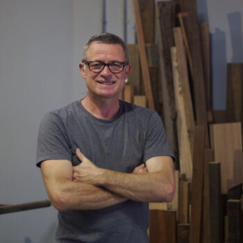 Andrew Pinnock, woodworking teacher